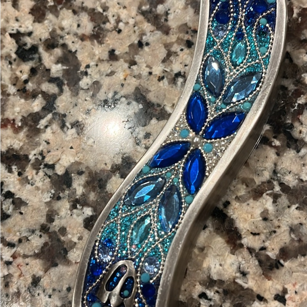 Lenox Blue Brilliance Mezuzah